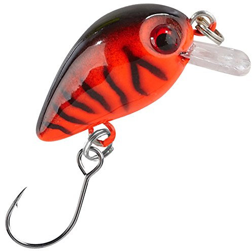 Balzer Trout Crank 3cm 2g - Wobbler zum Spinnfischen auf Forellen & Barsche, Forellenwobbler, Forellenköder zum Spinnangeln, Farbe:Rot
