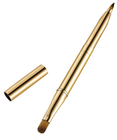 Pennello Labbra Retrattile Doppio Facciale Pennello Per Trucco Correttore E Rossetto Design Portatile E Igienico Per Viaggi E Regali Di Bellezza