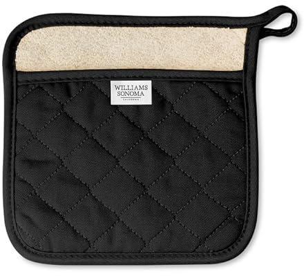 Williams-Sonoma Striped Potholder, Black