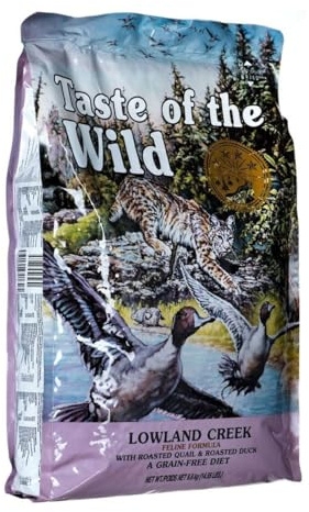 Taste Of The Wild pienso para gatos con Codorniz y Pato asados 6,6 kg Lowland Creek