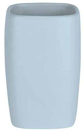 Spirella Gobelet Céramique Retro Bleu Pastel