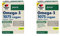 Doppelherz pure Omega-3 1075 vegan - Algenöl + Leinöl - Alpha-Linolensäure trägt zum Erhalt eines normalen Cholesterinspiegels bei - 80 Kapseln (Packung mit 2)