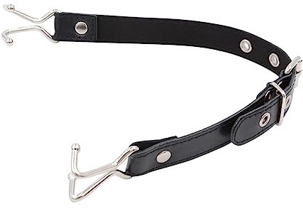 PIIKNUO Mundspreizer Knebel Mundhaken SM Mundsperre für Sex Fetisch Sexspielzeug Mundspreizer Mundknebel Erotische Sex Toy Knebel Mund Extrem mit Öffnung