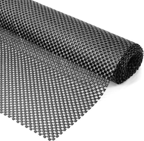 KAHEIGN Antirutschmatte für Teppich, 50cm x 200cm Teppich Antirutschunterlage PVC wasserdichte Anti-Rutsch Teppichunterlage rutschfest zuschneidbar Teppichstopper Rutschmatte für Zuhause, Büro