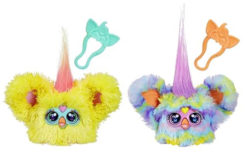Furby Furblets Frühling Plüschspielzeug 2er-Pack, Purple