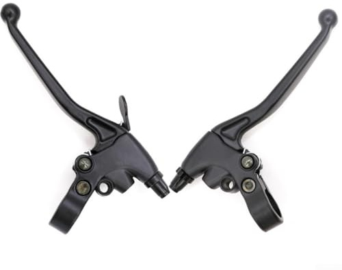 AugustknowU Leviers de frein verrouillables pour vélo avec fonction pente, extension de poignée en alliage d'aluminium