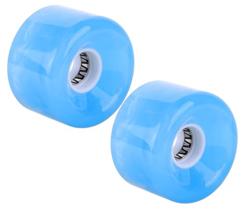 Toyvian Ruote Skateboard Sostitutive 2 Pezzi in Pu per Skate
