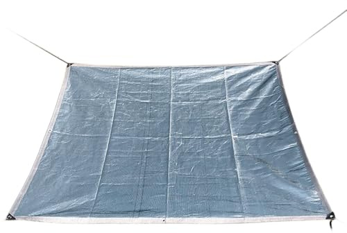 Telo ombreggiante 75% per piante – rete ombreggiante in lamina di alluminio, copertura per serre, pergole e patio, disponibile in 1 x 2 m, 2 x 2 m, 2 x 4 m, 3 x 5 m, 4 x 6 m, 5 x 12 m