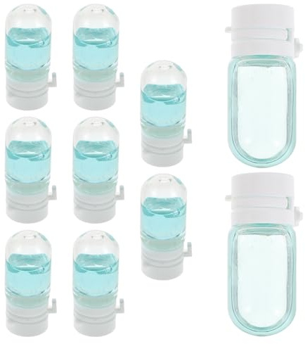 PRETYZOOM 10pièces Capsules Huile Capillaire Parfumée pour Cheveux Bouclés et Longs Soin Hydratant Portable Mini Huile Essentielle Nourrissante pour Femmes
