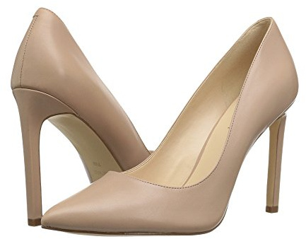 Nine West Women's Tatiana Pump, Natural Leather, 8.5