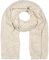 styleBREAKER Unisex Strick Schal mit Wellenmuster, Uni Winter Strickschal einfarbig, locker gestrickt, Lochstrick Muster 01018163, Farbe:Beige