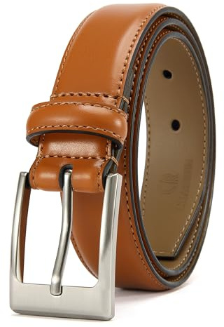 CHAOREN Boys Belt - 1 1/8 Leather Kids Belt for Dress - Perfect Companion to Youth Formal Outfit