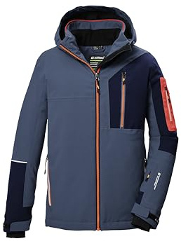 Killtec pojkar Ksw 391 Av Skidjacka Skidjacka/funktionell jacka med huva och snöfall