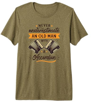 Accordéoniste Accordéon-Musicien Drôles Phrases Accordéon T-Shirt Haut de Gamme