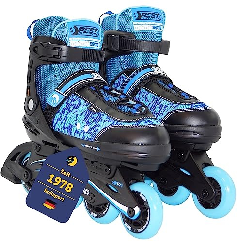Best Sport 2307257 - Patines en línea infantiles (talla 35-40), color azul y negro , color/modelo surtido