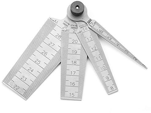1 Satz Taper Gage Hochpräziser Edelstahl Keil Fühlerloch Taper Lineal Messwerkzeug Für Präzisionsmessungen In Mechanik Und Maschinenbau