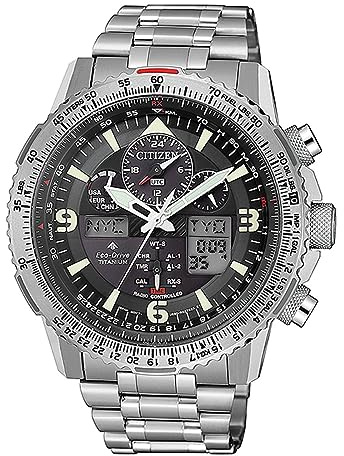 Citizen Reloj Radiocontrol JY8100-80E Super Pilot Eco-Drive