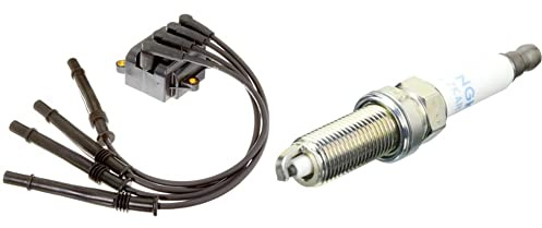 NGK - BOBINE ALLUMAGE - U6052 & BOUGIE ALLUMAGE BOITE - LZKAR7B