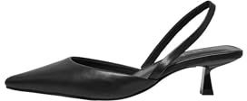 ONLY Sandali da donna Onlcoco-4 Pu Slingback-Noos, Nero, 39 EU