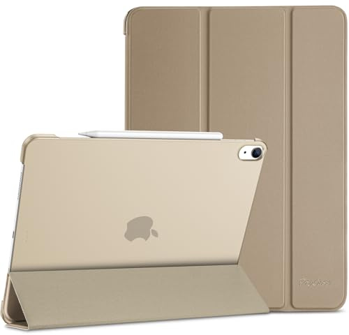 ProCase fodral för iPad Air 13 tum M4/M3/M2 (2026/2025/2024), trippel skyddsfodral för 13 tum iPad Air M4 2026/M3 2025/M2 2024, tunt lätt skydd med genomskinlig frostad baksida stjärnljus