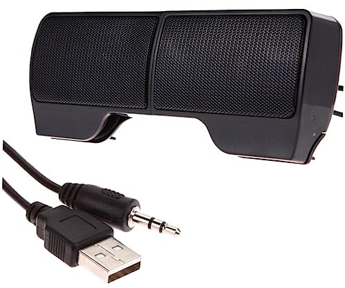 Homoyoyo USB Clip Computer Casse Acustiche Compatibile Notebook e Monitor Spessore Design e