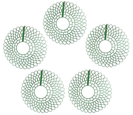 Toyvian 5pezzi Supporti per Piante di Fragole Rastrelliera per Fragole Supporti per Giardino