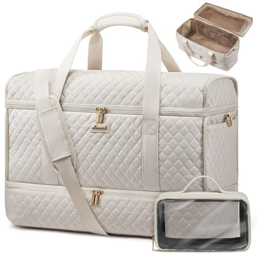 LOVEVOOK Borsa da viaggio da donna, impermeabile, borsa da weekend per bagaglio a mano grande, borsa da viaggio duffle, borsa per clinica nascita ospedale, borsa sportiva per aereo viaggio sport