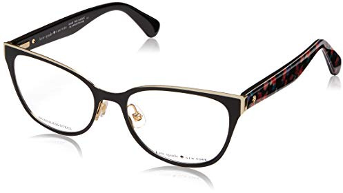 Glasögonbågar Kate Spade VANDRA BLACK GOLD 52/16/140 Dam