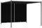 vidaXL Gartenpergola mit Versenkbarem Dach 3x3 m Anthrazit