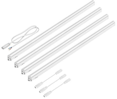 parlat LED Unterbau-Leuchten Rigel, je 87,3cm (warmweiß, 39,268W, je 1002lm, 130°) 4er Set