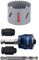 Bosch Professional Hole Saw HSS Bi-metal for standard adapter (for various materials, Ø 83 mm) + 4 pcs. Power Change Plus Starter Kit Set