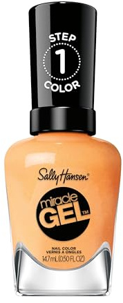 Sally Hansen Miracle Gel – On the Horizon Gel-nagellack, anti-flisning, ultra-glänsande, lätt att applicera 14,7 ml