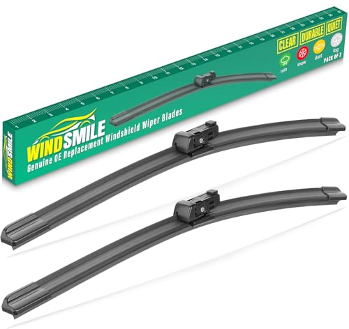 24 19 Windshield Wiper Blades Replacement for Honda Civic 2022 2023 2024 2025 / Honda CRV CR-V Acura Integra 2023 2024 2025 Premium All Weather Front Wipers Set - OEM Quality (Pack of 2)