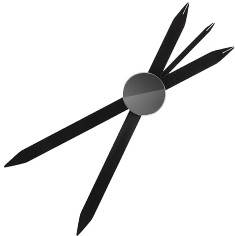 Eyebrow Lineal 6 Zoll einstellbares Winkelbrauen-Mapping-Werkzeug Dreipunkt-Positionierung Permanent Augenbrauen Make-up Messes symmetrisches Werkzeug