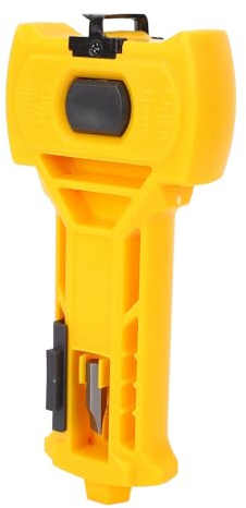 YWBL-WH Attrezzo per Mortasare Chiusura Porta, Kit di Installazione Multifunzionale in Plastica con Incisore e Scalpelli per Porte 1 3/8 a 1 3/4 Pollici, per Falegnami e Appassionati del Fai Te