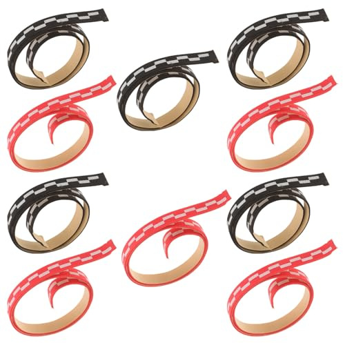 Milisten 10pcs Table Tennis Edge Tape Sponge Racket Protector Adhesive Paddle Cover Portable Professional Collision Guard for Paddle Lifespan Extension