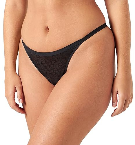 Triumph Damen Triumph Signature Sheer String Briefs, Schwarz, 44 EU