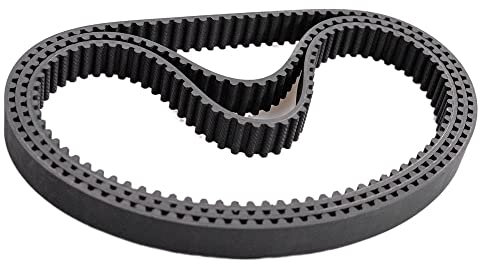 Sankuai 3 Stück HTD-5M-295-12 Zahnriemen, 12 mm Breite, 295 mm Länge, für Motorroller