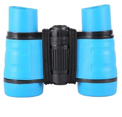 Fernglas. 4X30 Vergrößerung Kinderfernglas Kinderteleskop Spielzeugteleskop Tragbares Teleskop Faltbare Beobachtungsteleskope for den Außenbereich .Jagdfernglas(Blue)