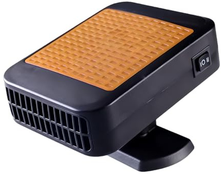 Ventilador Calefactor Para Coche 12V 2 Velocidades Accesorios Portátiles