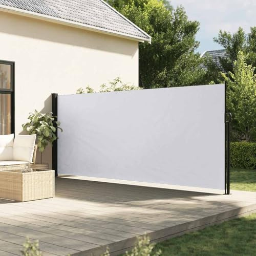 Generico Tenda da Sole Laterale Retrattile Bianco 160x300 cm,Casa e Giardino,Prato e Giardino,Vita all'aperto,Ombrelloni e parasole-4004316