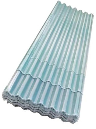 Lastre ondulate traslucide for coperture, alternativa al policarbonato, tegole termoisolanti, for illuminazione naturale e uso esterno(150cm-5 pieces,0.2cm)