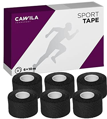 Cawila Sporttape Premium, schwarz, 3.8 cm x 10 m