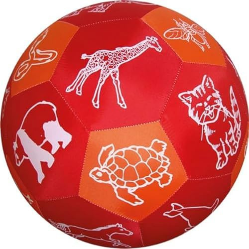 TimeTEX - Lernspiel-Ball Pello - Tiere | Ein interaktives Spielzeug, das Bewegung, Konzentration und Fantasie fördert. Wunderbar zum Wortschatz erweitern | Thema: Tier-Bilder