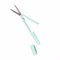 Craftelier - 2 in 1 Cutting Tool Including Scalpel Cutter and Scissors | Easy to Use and Ideal for Transporting | Approximate Size 13.5cm - Turquoise