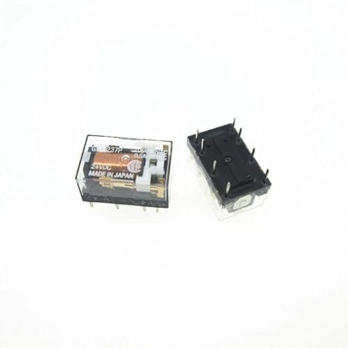 ZHWTISNPE 24 V reläer G5A-237P 24VDC G5A-237P-24VDC G5A237P DC24V 0,6A 60VAC 8PIN (5 st)