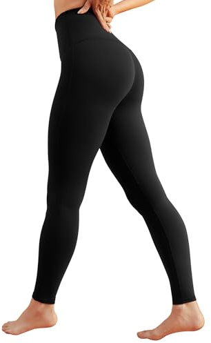 Queenie Ke High-Waisted Gym Leggings for Women-27 for Workout Black