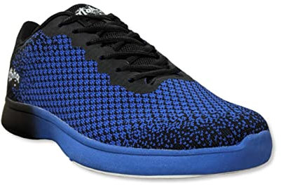 Bowling Shoes - Aloha HexaGo - Bowling Shoes for Women, Men and Youth - Right and Left Handed, Blue black, 5 UK