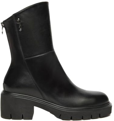 Nero Giardini I514818D Stivaletti Donna in Pelle - Nero 41 EU