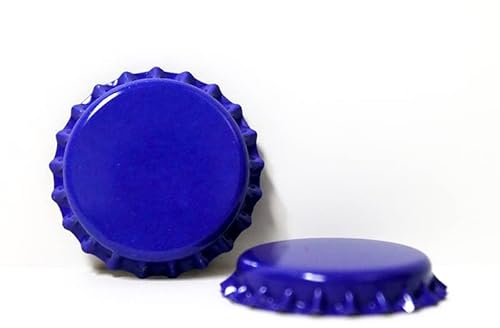 North Mountain Supply Beer Bottle Crown Caps - Blue - Oxygen Barrier - 500 Count